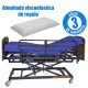 Cama articulada eléctrica con elevación EZIS completa