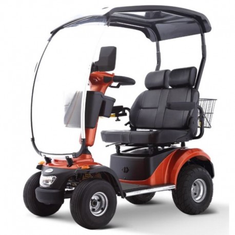 Scooter electrico Nico 4046-E doble asiento con capota