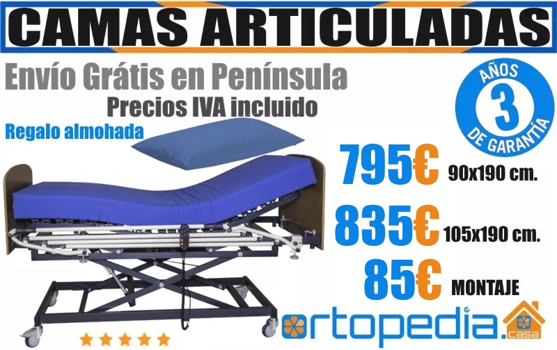 Ofertas camas hospitalarias baratas en Sevilla